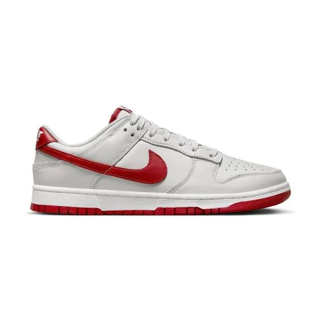 Nike Dunk Low (Vast Grey Varsity Red/ White) Men US 8-13...