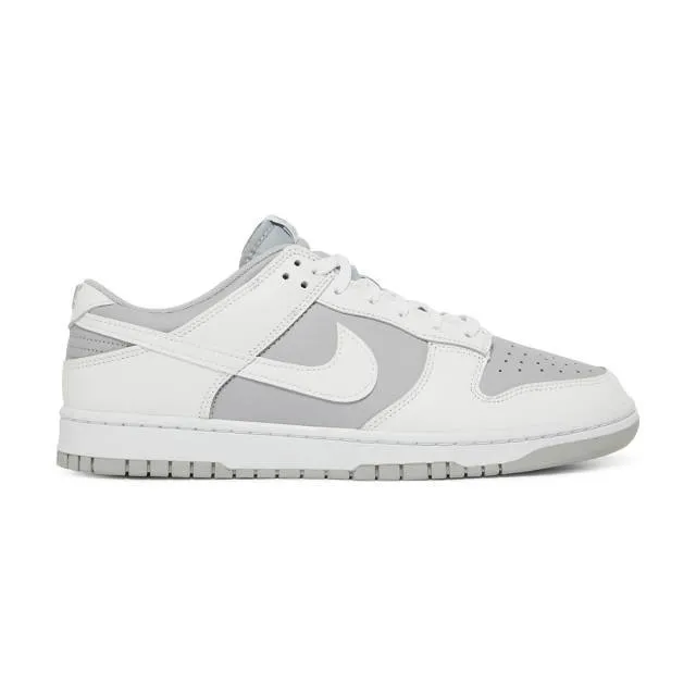 Nike dunk low (white neutral grey/ white/ neutral grey) men us 8-13 dj6188-003