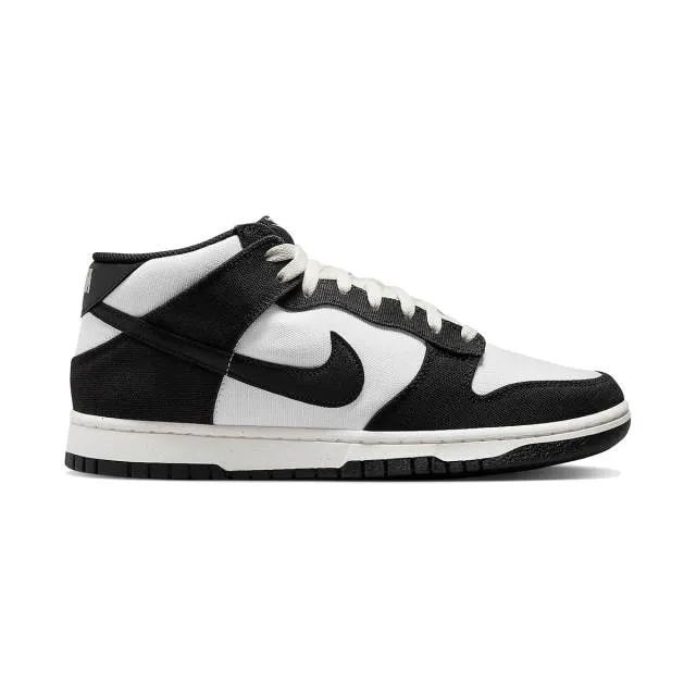 Nike Dunk Mid (Panda/ White/ Black/ Sail/ Sail/ Black/ Black