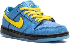 Nike Kids Powerpuff SB Dunk Low Bubbles sneakers Blue