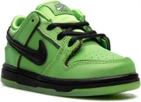 Nike Kids x Powerpuff SB Dunk Low Buttercup sneakers Green