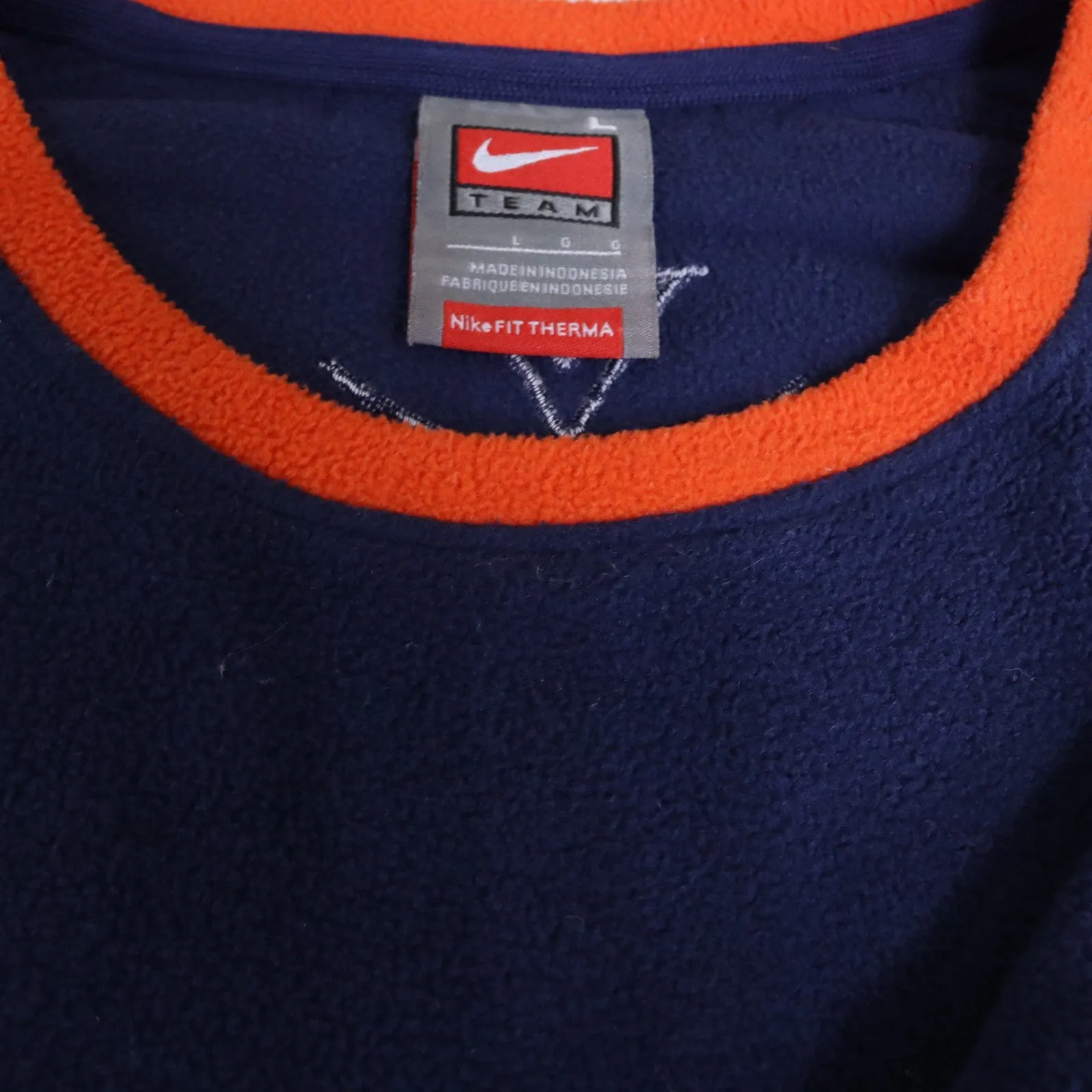 Nike Navy Blue Virginia State Fleece Pullover