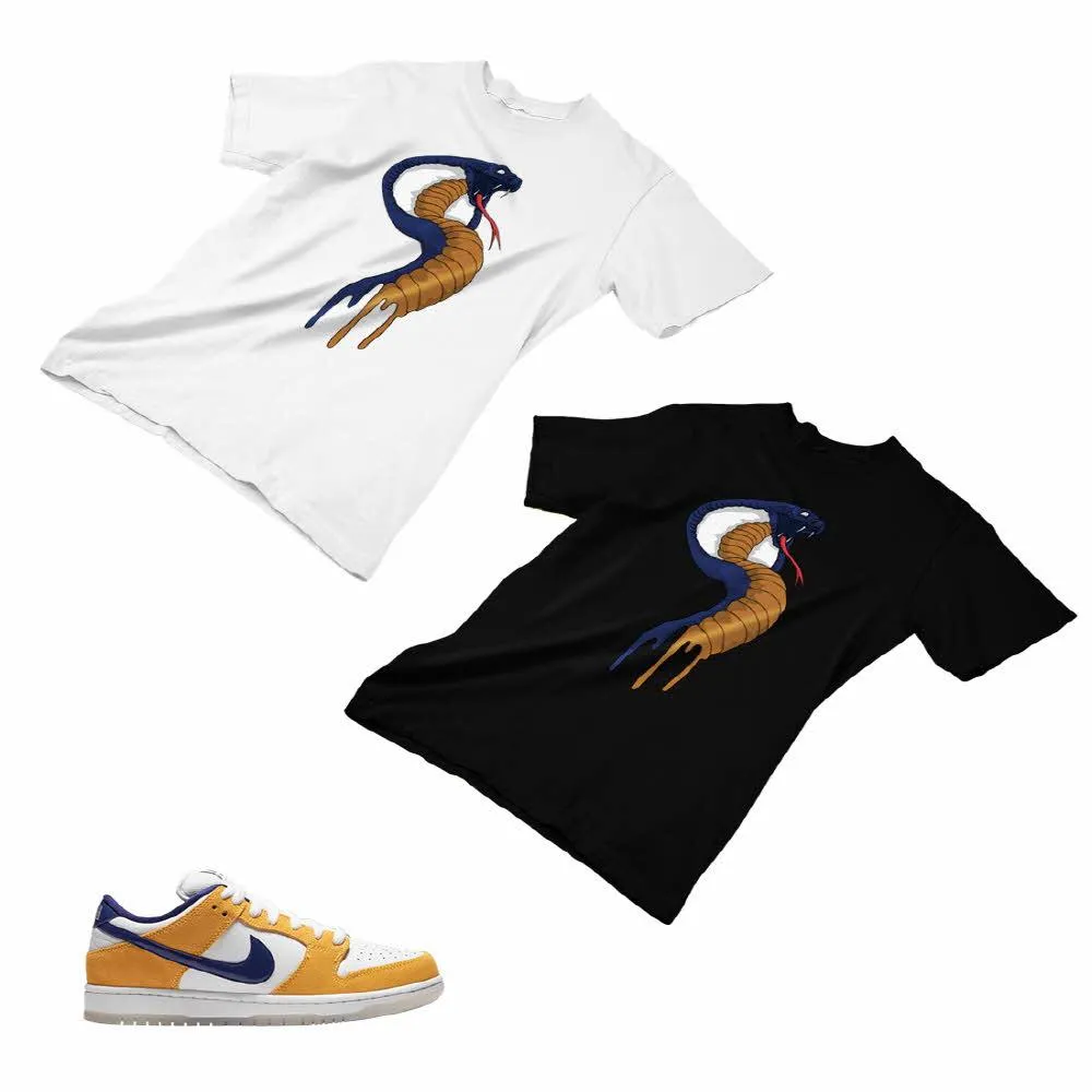 Nike SB Dunk Laser Orange Matching Custom Designed T shirt ND 1-3-20