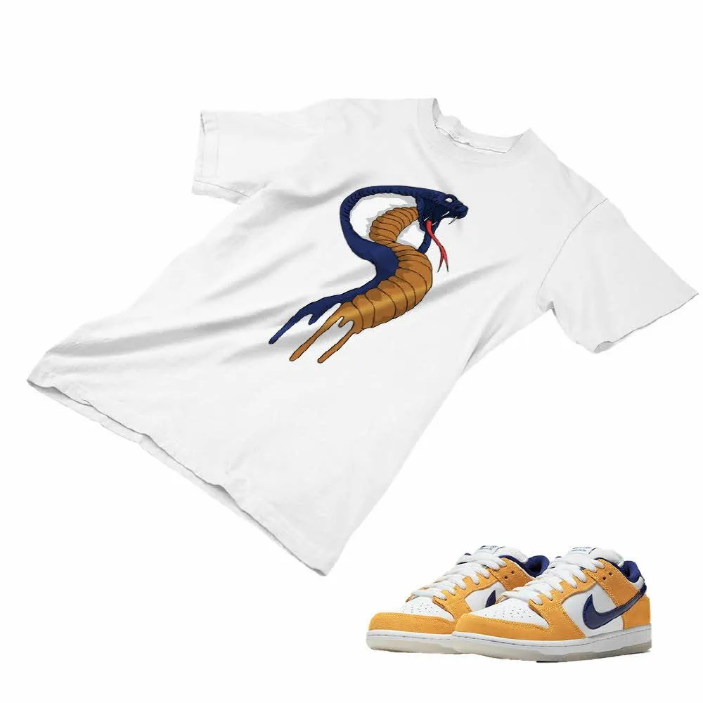 Nike SB Dunk Laser Orange Matching Custom Designed T shirt ND 1-3-20