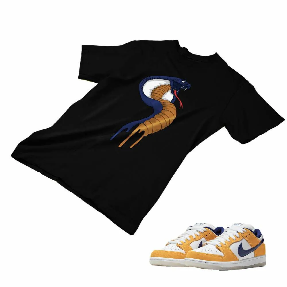 Nike SB Dunk Laser Orange Matching Custom Designed T shirt ND 1-3-20