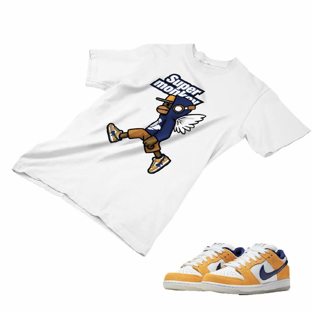 Nike SB Dunk Laser Orange Matching Custom Designed T shirt ND 1-3-9