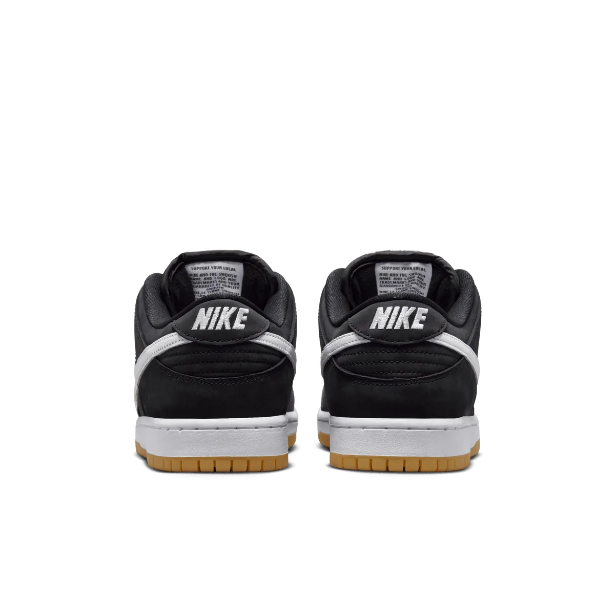 NIKE SB - DUNK LOW PRO BLACK / WHITE