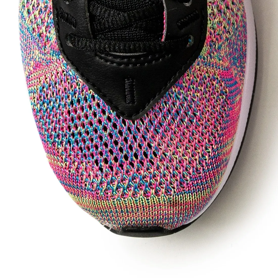 Nike Women Air Max Flyknit Racer (ghost green / black-pink blast-photo blue)