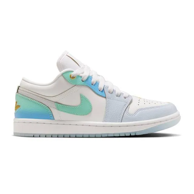 Nike Women's Air Jordan 1 Low SE (Emerald Rise/ White/ W...