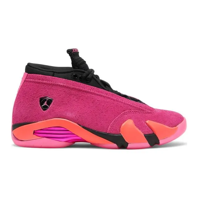 Nike Women's Air Jordan 14 Retro Low (Shocking Pink/ Pin...