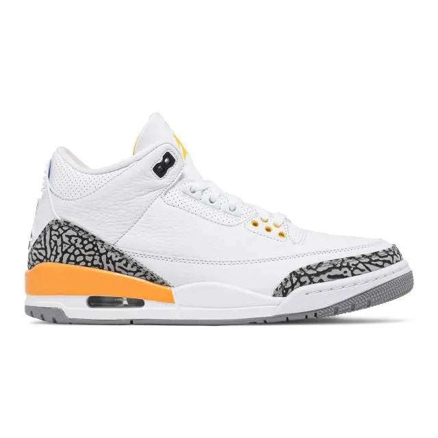 Nike Women's Air Jordan 3 Retro (Laser Orange/ White/ La...