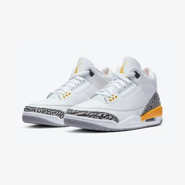 Nike Women's Air Jordan 3 Retro (Laser Orange/ White/ La...