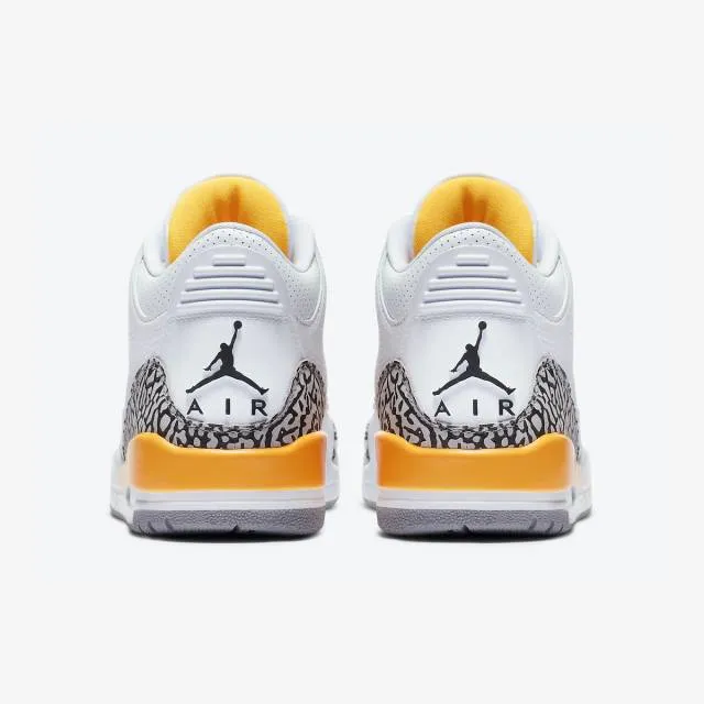 Nike Women's Air Jordan 3 Retro (Laser Orange/ White/ La...