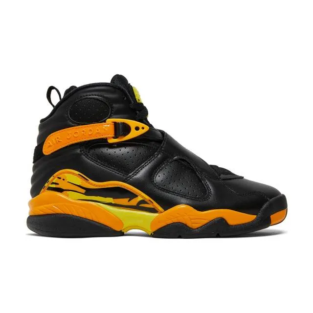 Nike Women's Air Jordan 8 Retro (Taxi/ Black/ Taxi/ Opti...