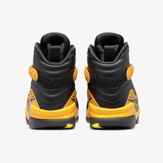 Nike Women's Air Jordan 8 Retro (Taxi/ Black/ Taxi/ Opti...