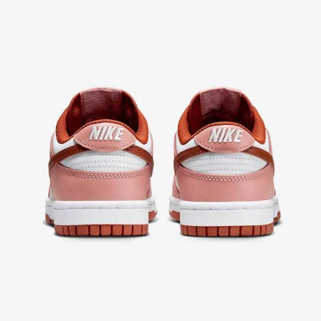 Nike women's dunk low (red stardust/ rugged orange/ white) s