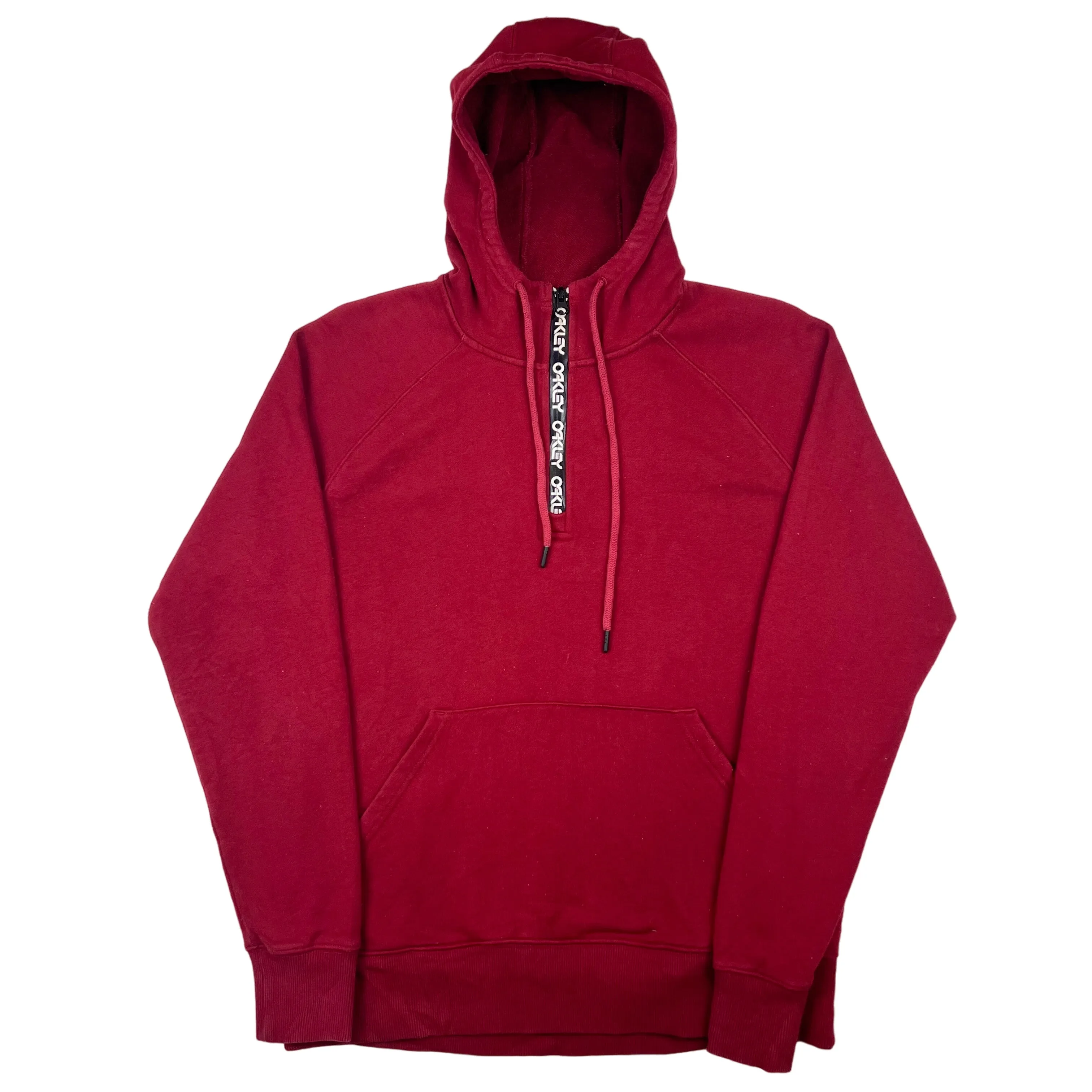 Oakley Pullover Hooded Sweatshirt Red