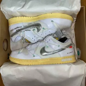 Off-white x nike dunk low lot 1