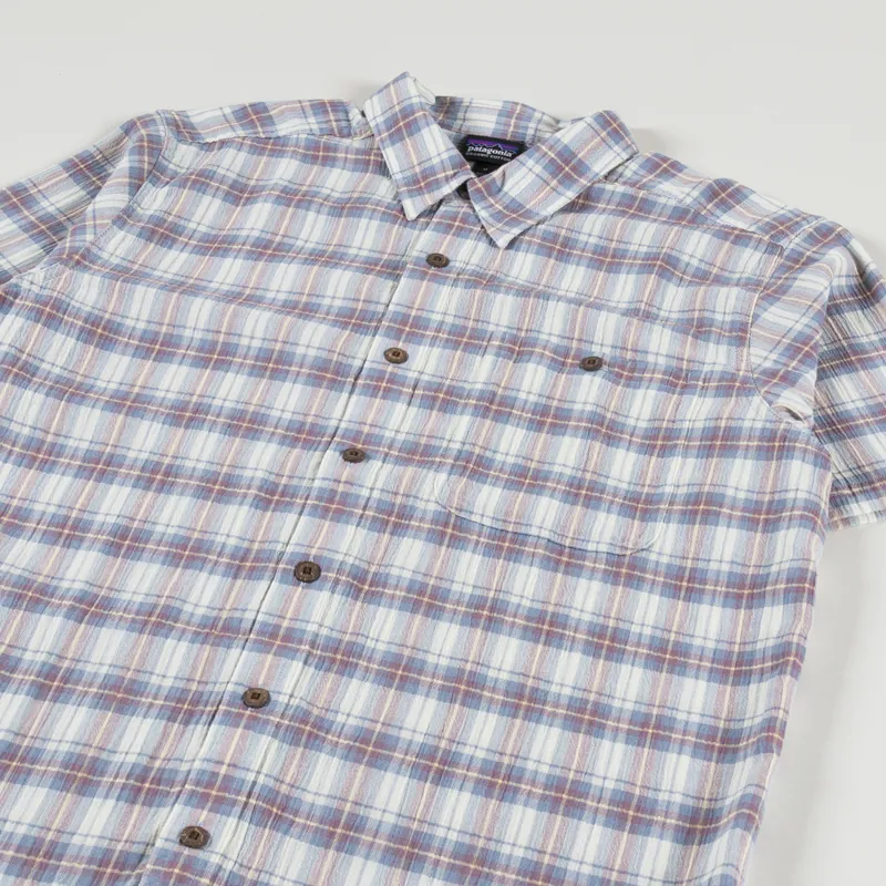 Patagonia A/C Shirt Breezy Plaid Steam Blue