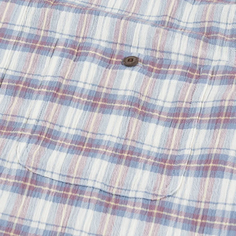 Patagonia A/C Shirt Breezy Plaid Steam Blue