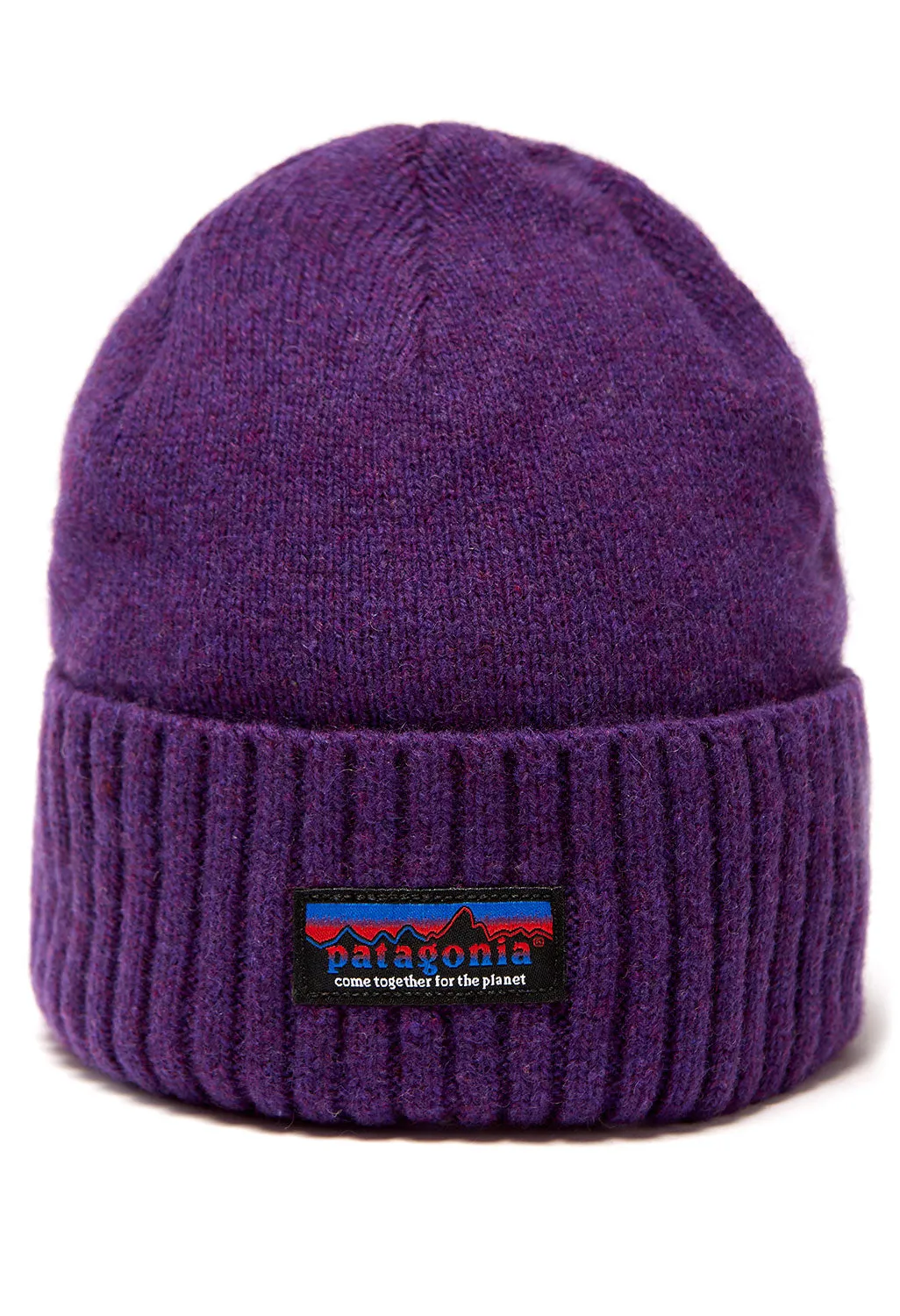 Patagonia Brodeo Beanie - Purple/Together Label