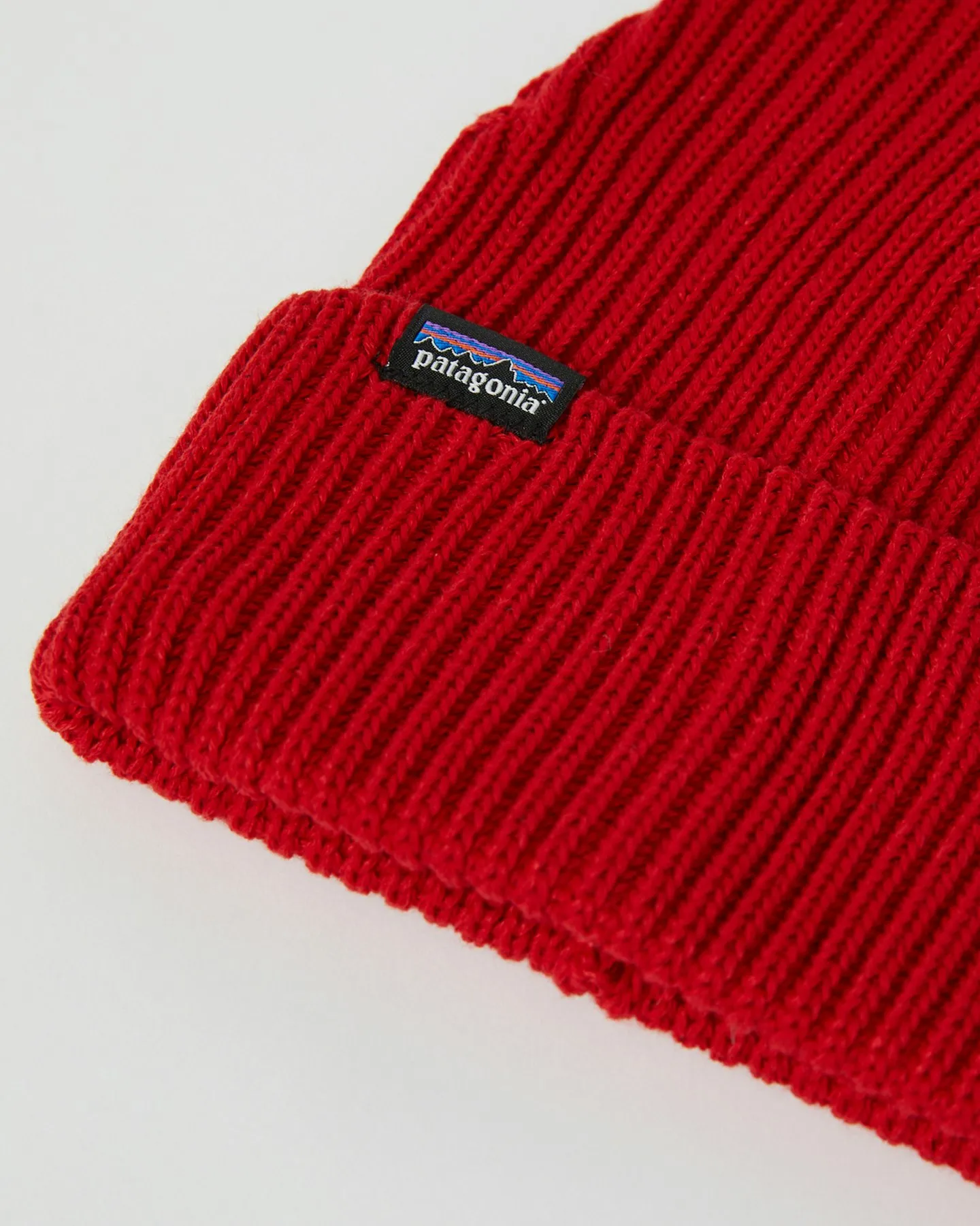 Patagonia Fishermans Rolled Beanie - Touring Red | SurfStitch