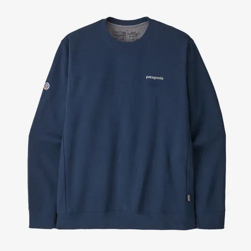 Patagonia Fitz Roy Icon Uprisal Crew: Lagom Blue