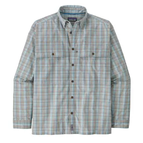 Patagonia L/S Island Hopper Shirt Down River / Steam Blue