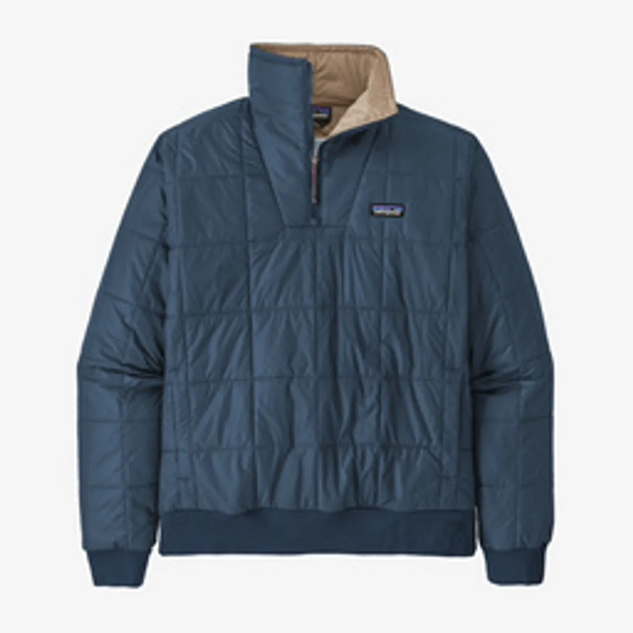 Patagonia Men's Box Quilted Pullover: Tidepool Blue