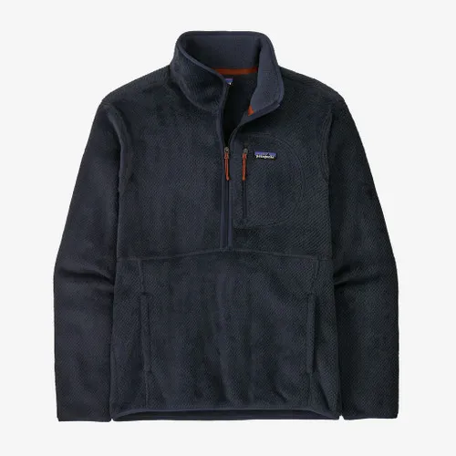 Patagonia Men's Re-Tool Fleece Pullover: Smolder Blue