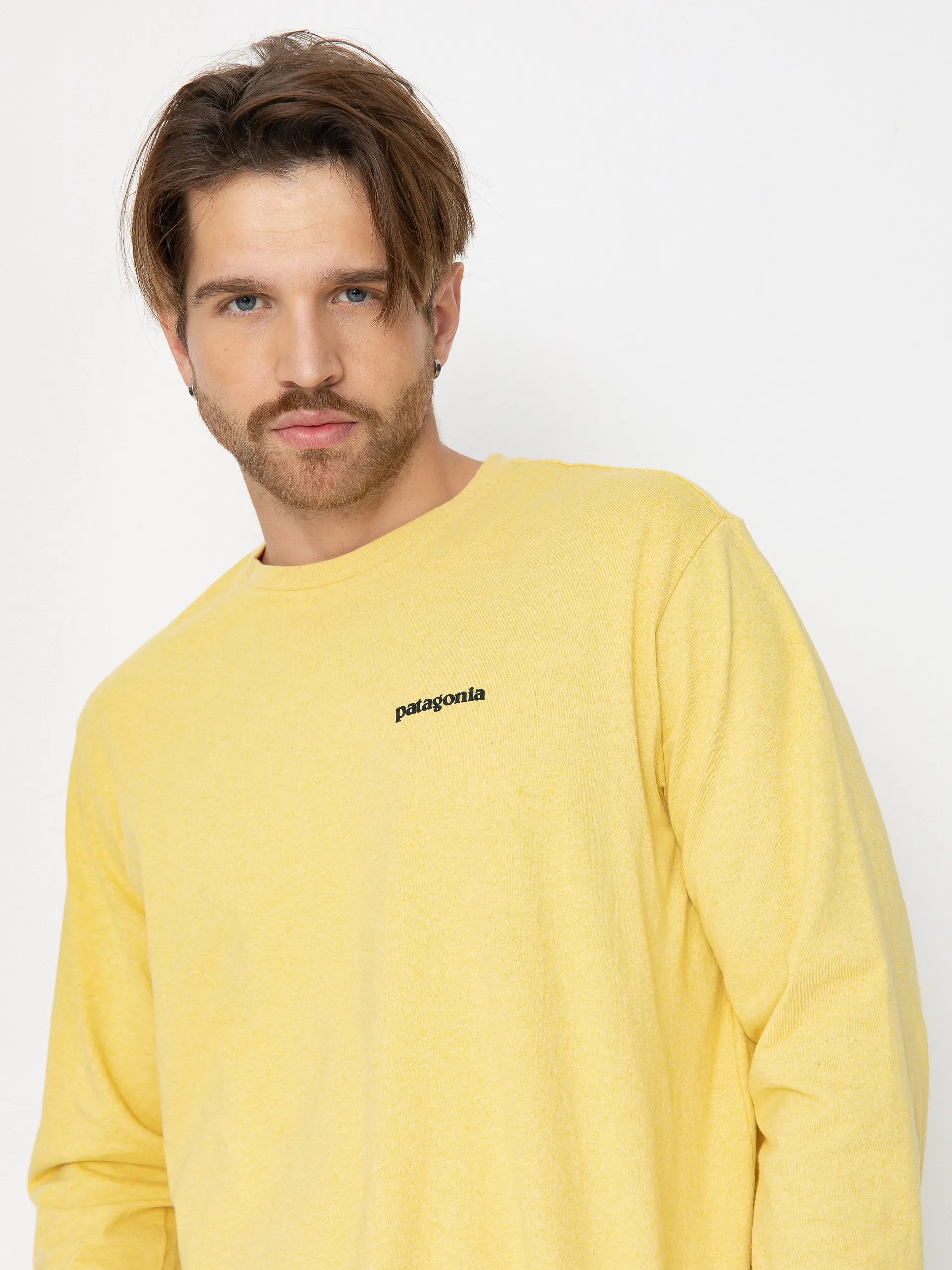 Patagonia P-6 Logo Responsibili Longsleeve (milled yellow)