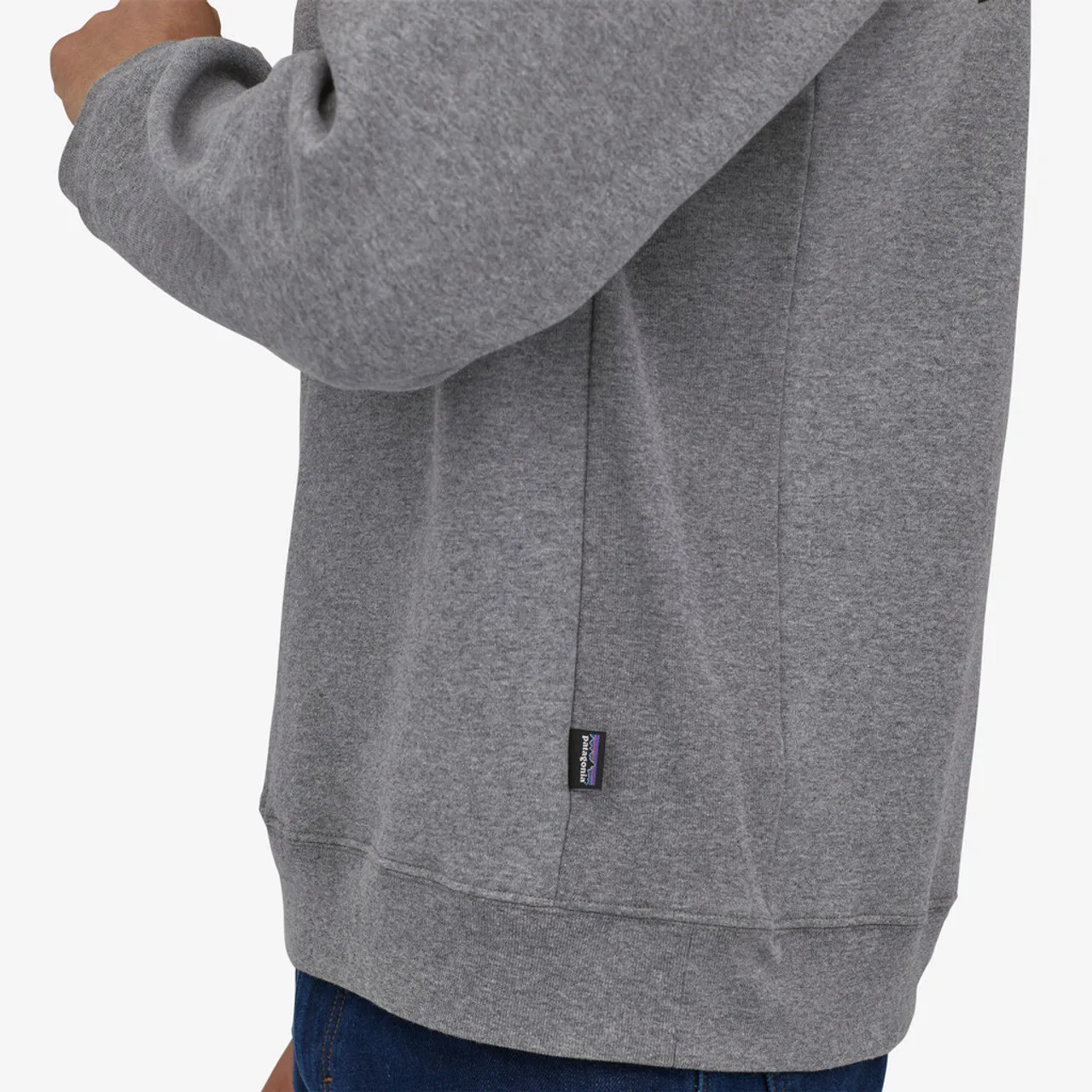 Patagonia P-6 Logo Uprisal Crew Sweatshirt: Gravel Heather