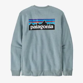 Patagonia P-6 Logo Uprisal Crew Sweatshirt: Thermal Blue