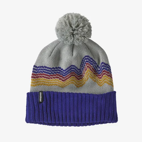 Patagonia Powder Town Beanie: Ridge Rise: Sleet Green