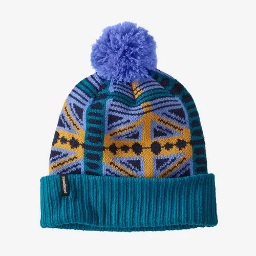 Patagonia Powder Town Beanie:  Snow Beam: Pale Periwinkle