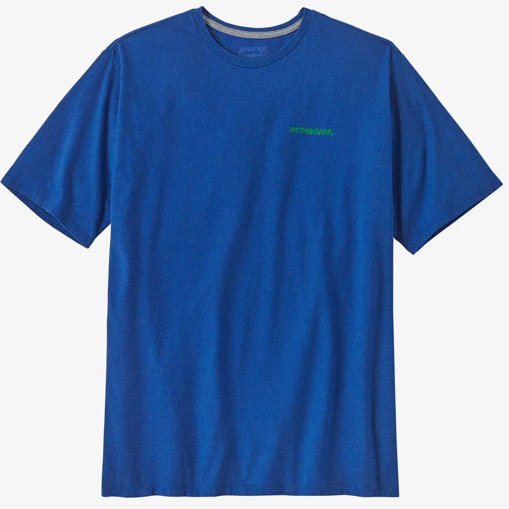 Patagonia Sunrise Rollers Responsibili-Tee - Endless Blue