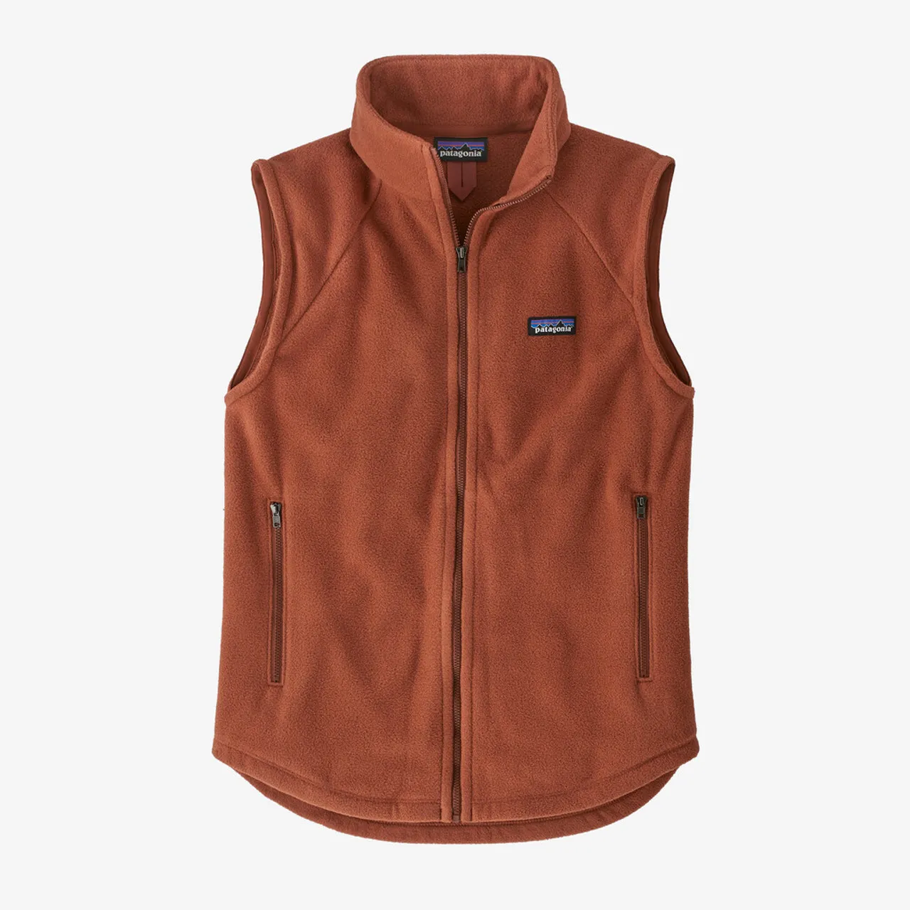 Patagonia Women's Classic Microdini Fleece Vest: Burnished Red