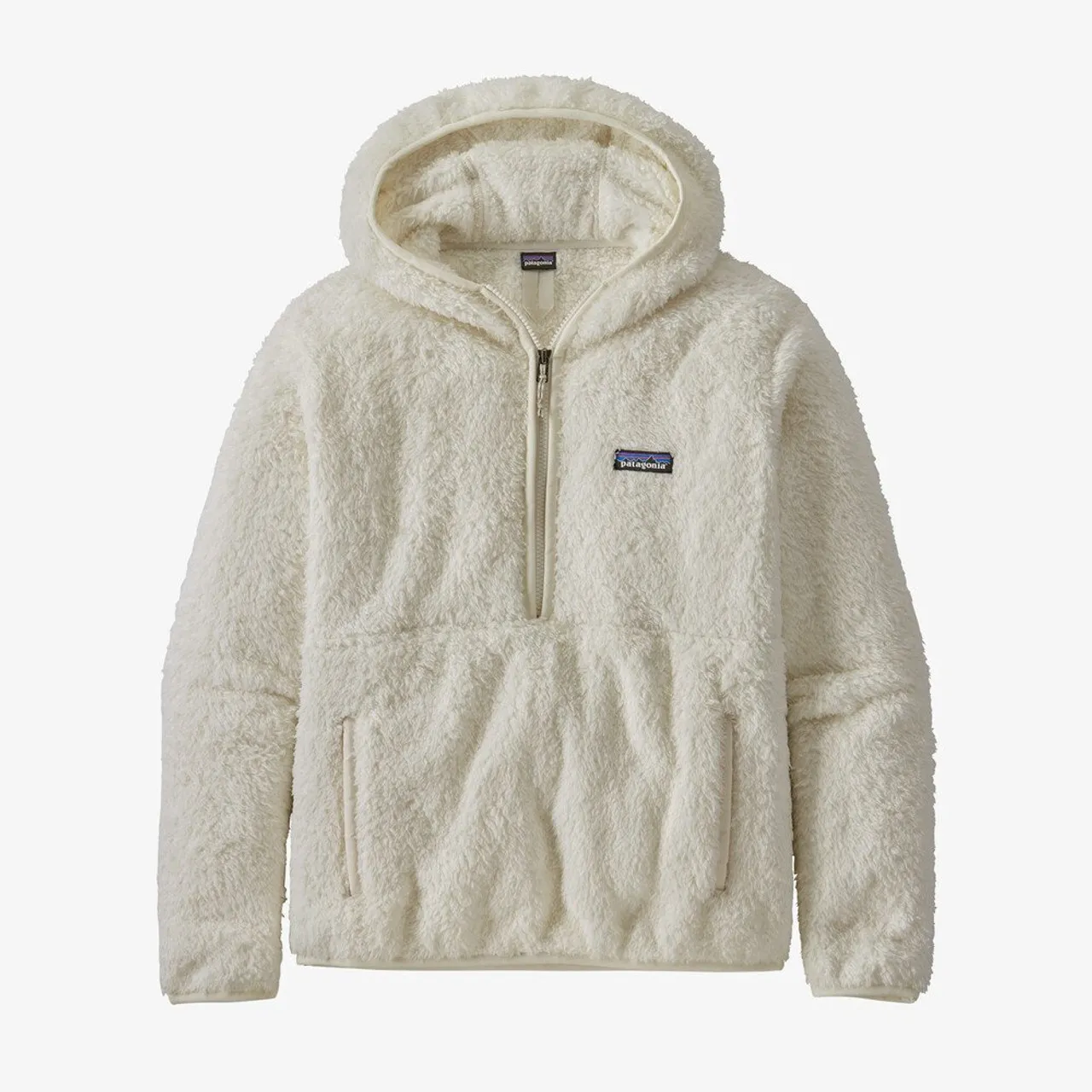 Patagonia Women's Los Gatos Hooded Fleece Pullover - Birch White