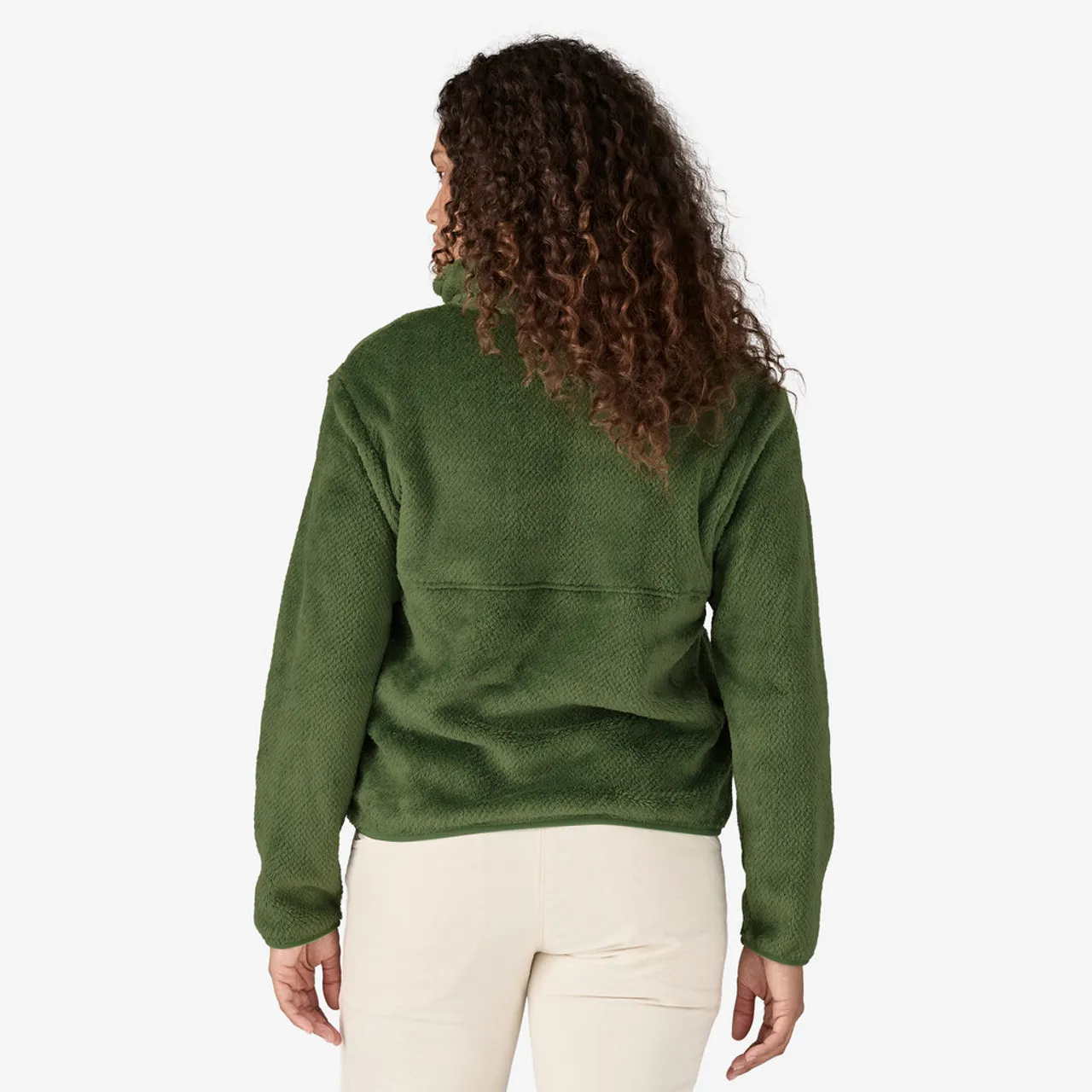 Patagonia Women's Re-Tool Half-Snap Pullover: Terrain Green