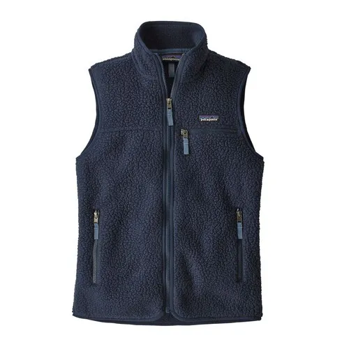 Patagonia Women's Retro Pile Fleece Vest - New Navy