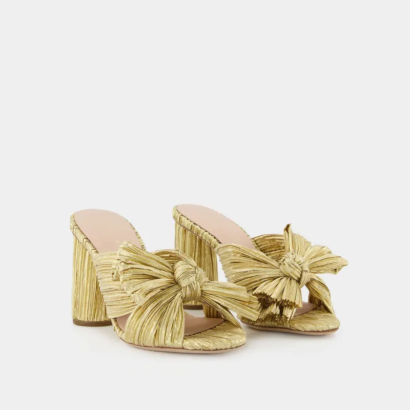 Penny Sandals - Loeffler Randall - Or - Leather