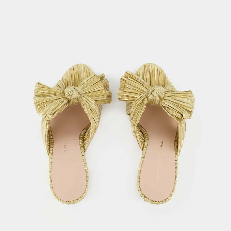 Penny Sandals - Loeffler Randall - Or - Leather