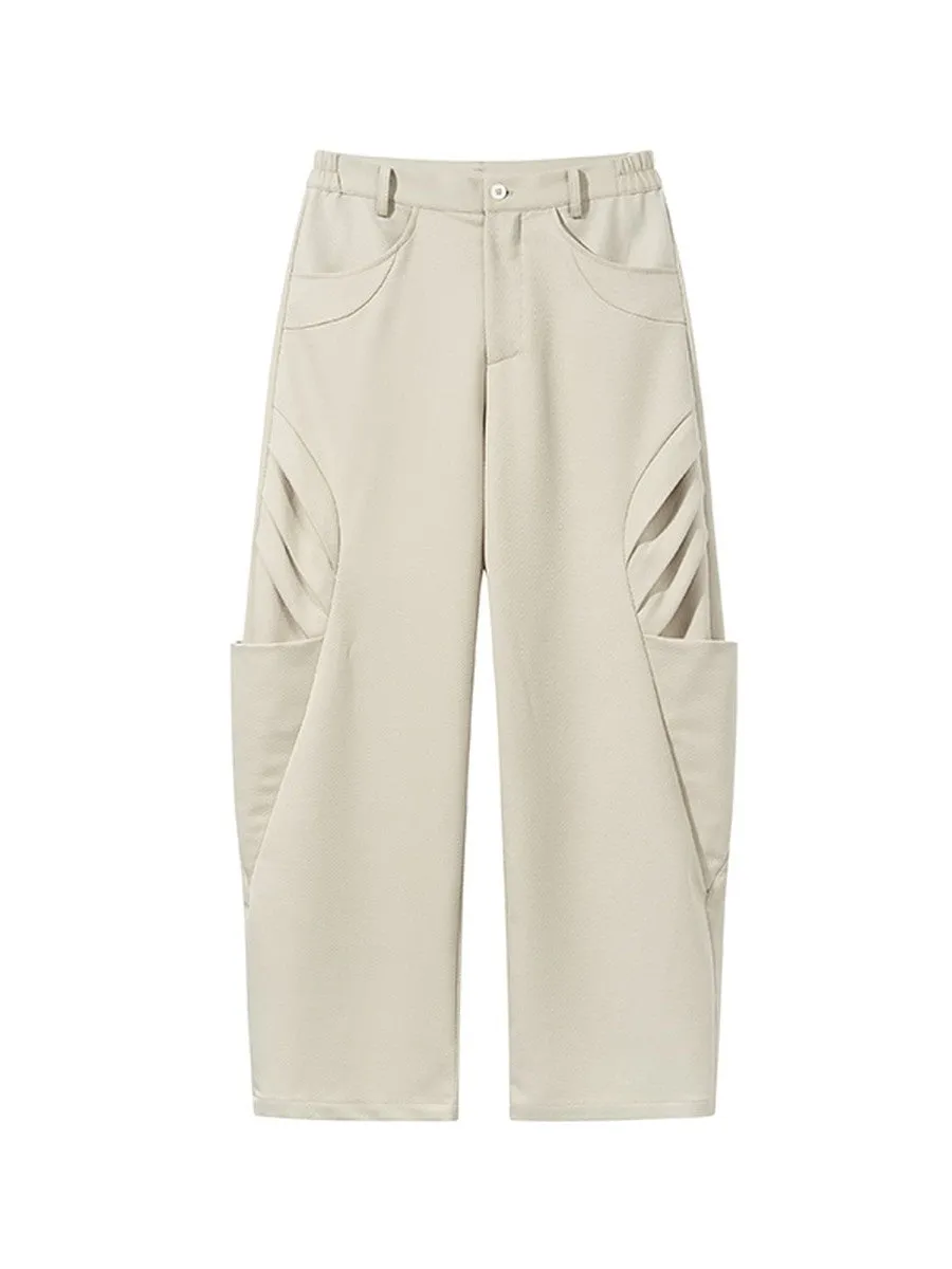 Pleats Nichi Wide Loose Casual Pants