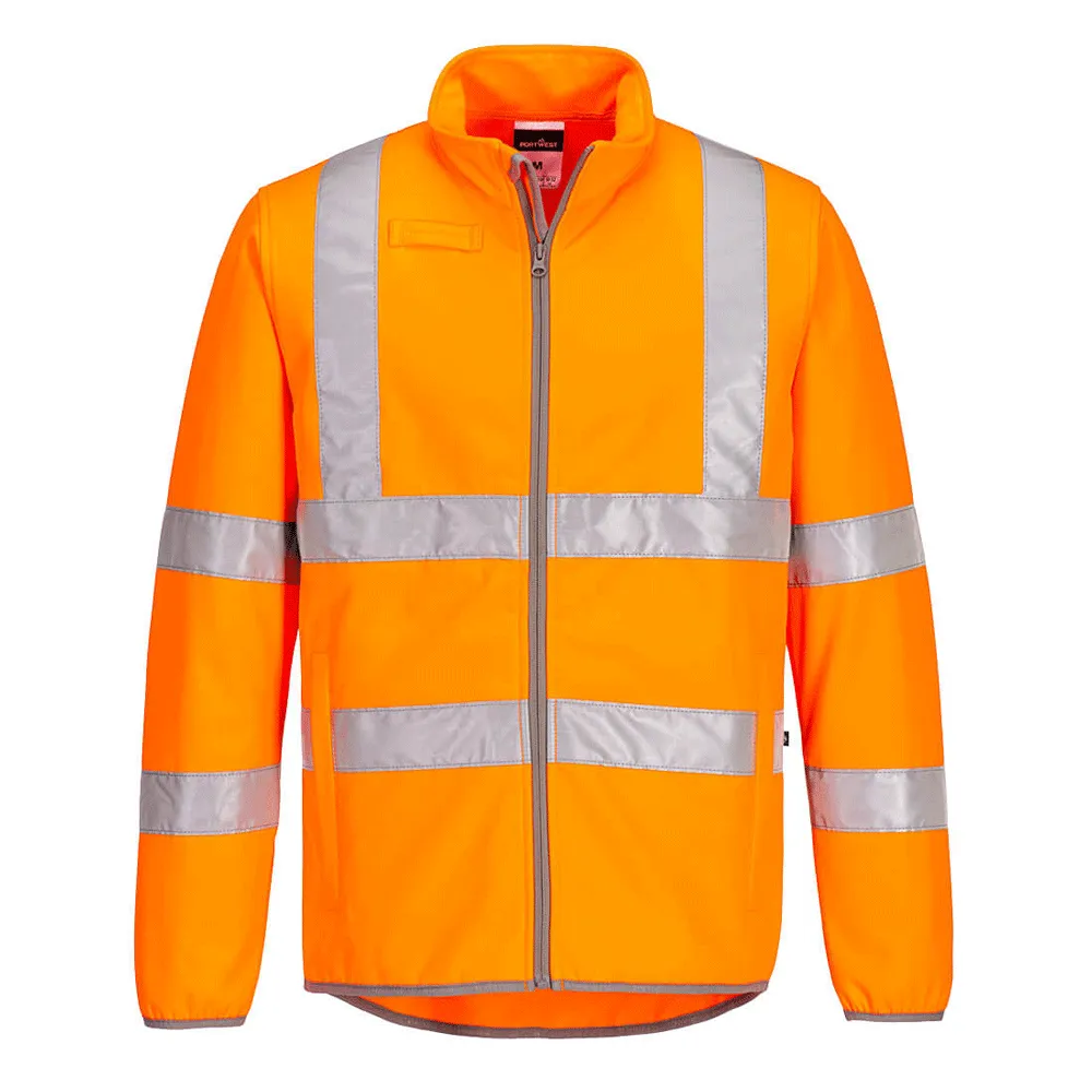 Portwest EC24 Eco Hi-Vis Water Resistant Softshell Jacket