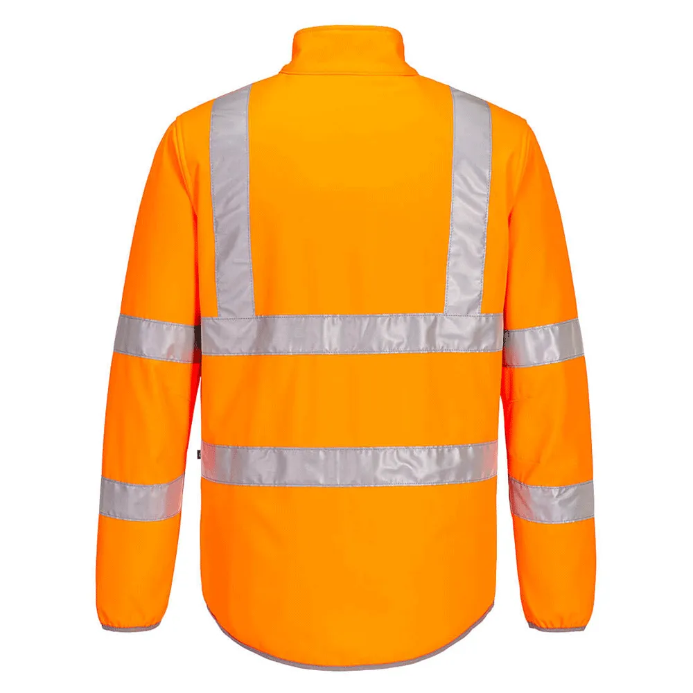 Portwest EC24 Eco Hi-Vis Water Resistant Softshell Jacket