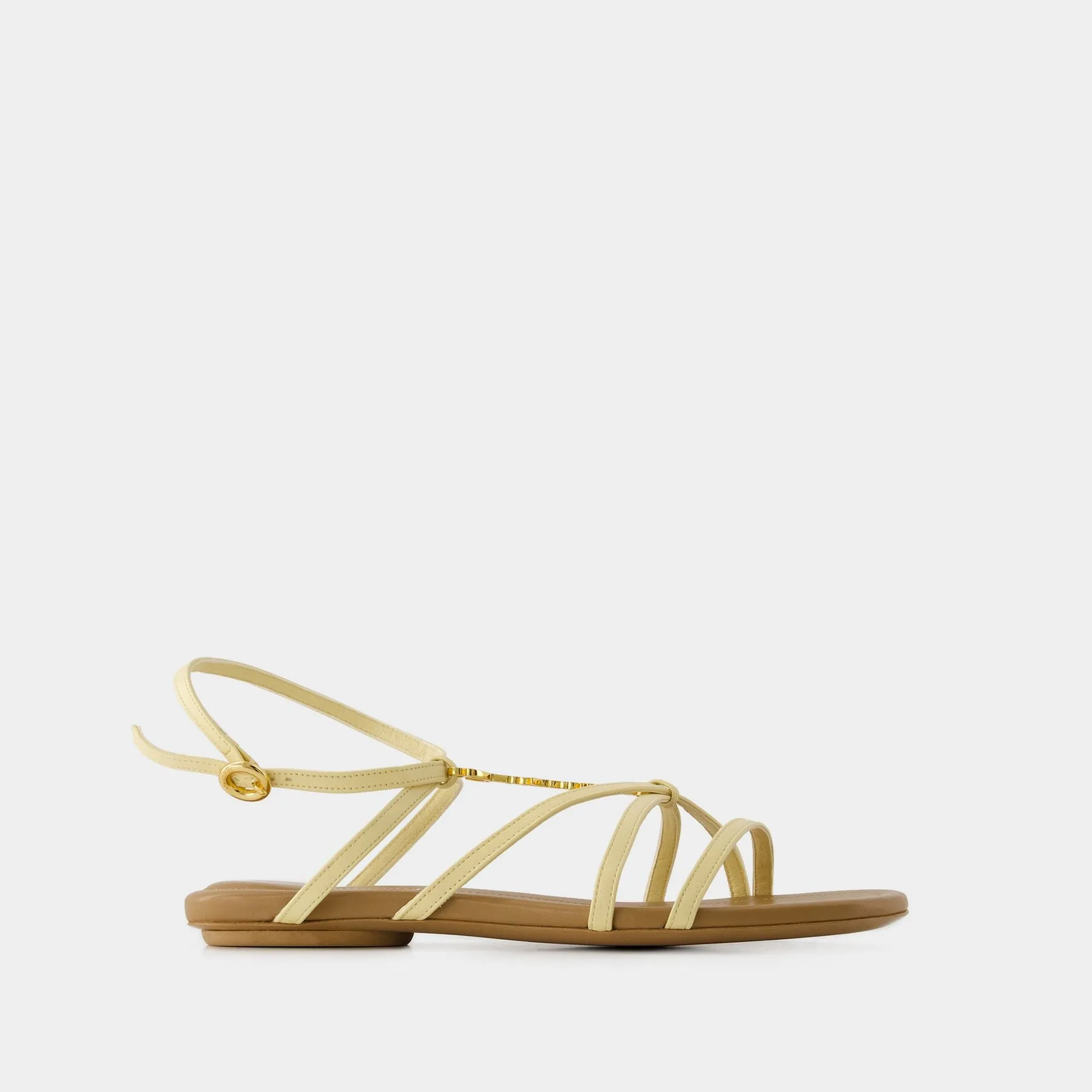 Pralu P Sandals - Jacquemus - Leather - Ivory