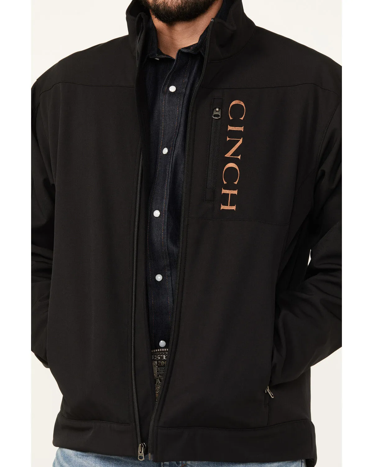 Product Name:  Cinch Men's Bonded Softshell Jacket