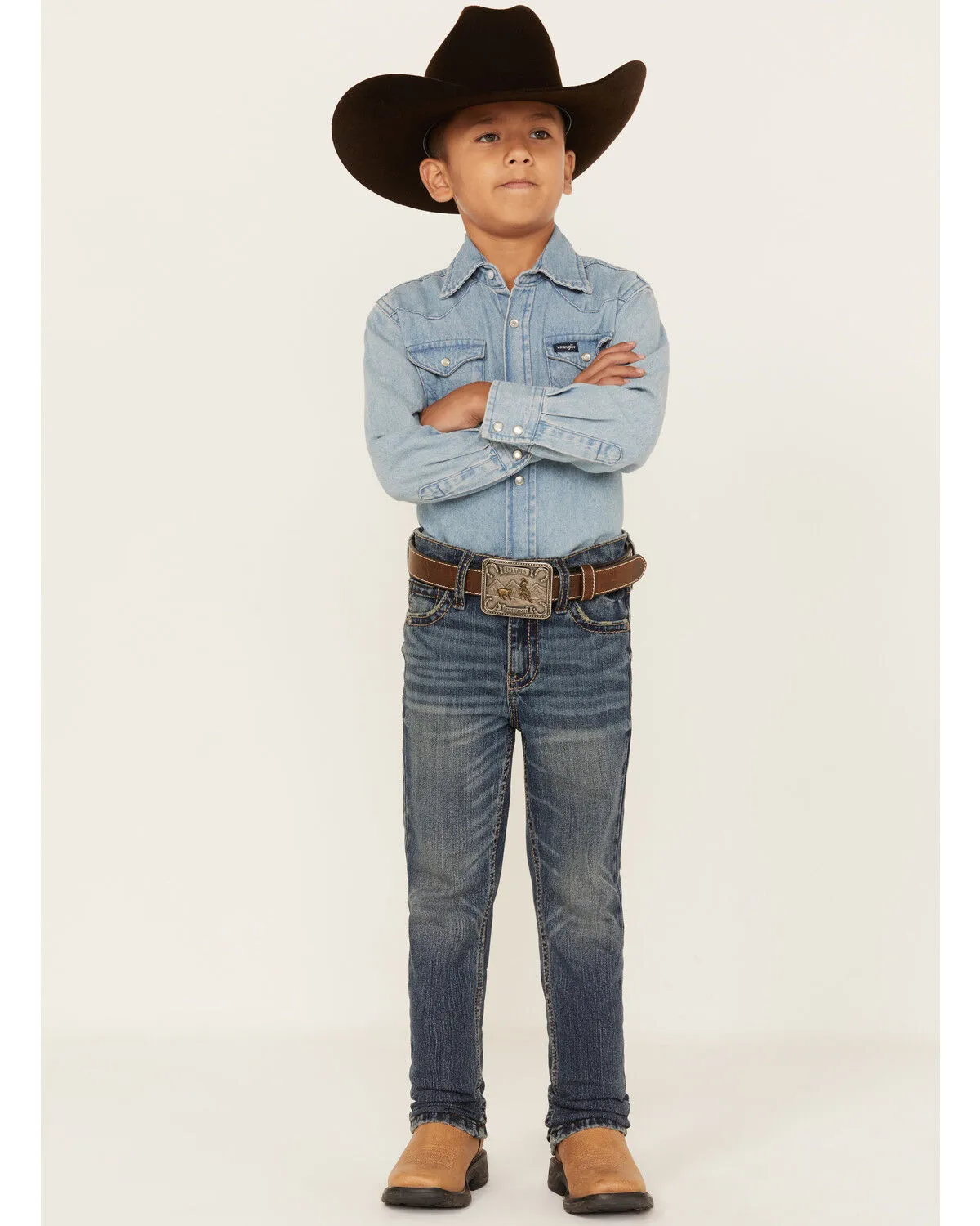 Product Name:  Cody James Boys' Roan Wash Slim Straight Stretch Jeans - Youth