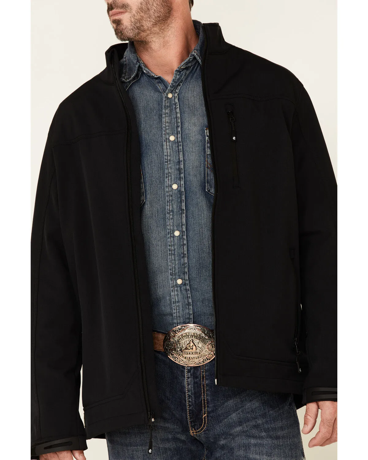 Product Name:  Cody James Core Men's Steamboat Zip-Front Softshell Jacket