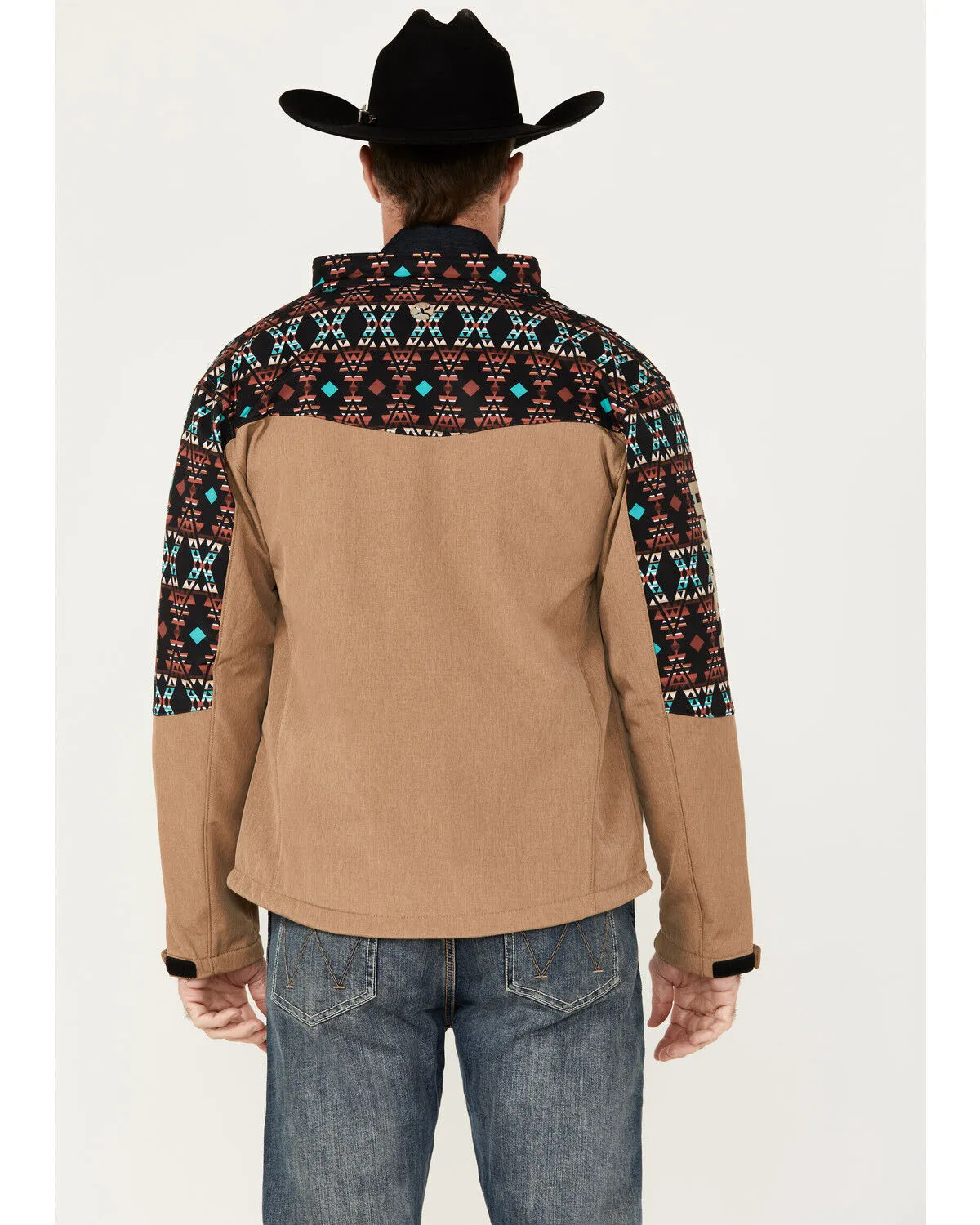 Product Name:  Hooey Men's Southwestern Print Softshell Jacket